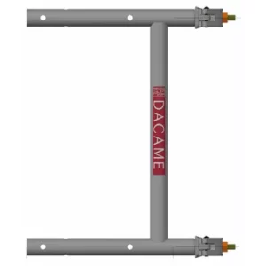 raccord d'extrémité à colliers pour duo 45 et dino 48 échafaudages dacame