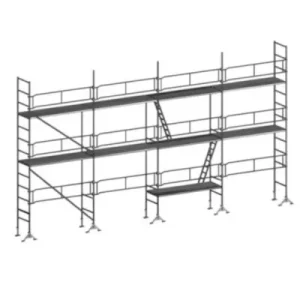 échafaudage de maçon tubesca comabi 91m2