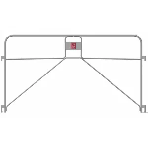 garde corps de montage à clavette pour échafaudage duo 45 dacame