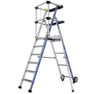 plateforme tubesca sherpamatic garde corps lisses