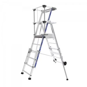 plateforme sherpascopic garde corps repliable tubesca comabi