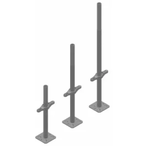 Vérin de réglage pour échafaudage DUO 45 dacame